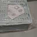 Hooded Fully Enclosed Cat Litter Box with Drawer, Extra Large Odor Control Indoor Litter Tray, Privacy Covered Toilet with Scoop for Cats Under 17.6Ib(8kg) (blue)