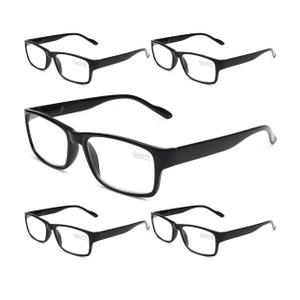 Gaoye Professional Reading Glasses for All Day - Computer Readers with Blue Light Protection - Value Pack 0.75