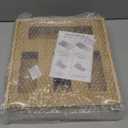 SpaceAid Bag Storage Organizer for Kitchen Drawer, Bamboo Organizer, Compatible with Gallon, Quart, Sandwich and Snack Variety Size Bag (1 Box 4 Slots) (Natural, 3"H)