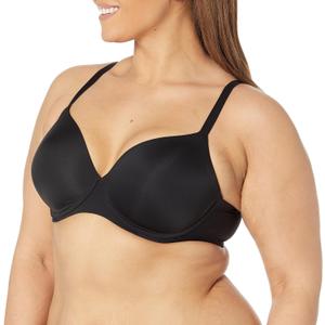 Natori Women's Eco Full Fit Contour Underwire (32B, Black)