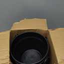 Gardzen Hanging Planters, Hanging Pots Holder for Plants Outdoor & Indoor, Plant Hangers for Plant Flower, L (Black)