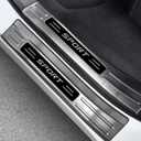 for Honda CRV 2023 2024 2025 2026 Door Entry Guard, Long- Last Door Sill Protectors for CR-V, Durable Premium Stainless Steel Outer Exterior Door Entry Protective Cover- Lower Exterior