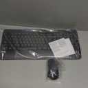 Logitech MK540 Advanced Wireless Keyboard and Mouse Combo for Windows, 2.4 GHz Unifying USB-Receiver, Multimedia Hotkeys, 3-Year Battery Life, for PC, Laptop