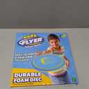 Soft Disc Flying Toy - Doesn't Hurt to Catch - Flying Disc For All Ages - Easy to Use Summer Gift Friisbee For Kids -Outdoor Gifts for Boys & Girls 3 4 5 6 7 8 9 10 11 12 13+ Birthday Gifts