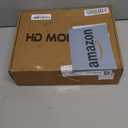 8" Mini Security Monitor, Portable 1280x720 Metal Screen, HDMI/VGA/AV/BNC Input, Built-in Speakers & Remote, for CCTV Surveillance and Security Systems