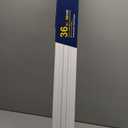 36 Inch LED Under Cabinet Light, Plug in Kitchen Lighting, 3CCT Selectable (3000K/4000K/5000K), CRI94 High Color Accuracy, Linkable, Slim Design, Matte White