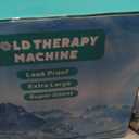 Ice Machine for Knee After Surgery, Cold Therapy Machine for Hip Shoulder Knee Replacement Recovery, Portable Quiet Leak-Proof Knee Ice Machine with Wheels & Universal Pad for Pain Relief and Swelling, XL