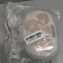 Conair Double Ceramic Hot Rollers for Long, Medium & Short Hair, 5 Ceramic Flocked 1-Inch Heated Hair Rollers with Clips, Hot Curlers for Women, Volume & Curls, Dual Voltage, Pink/White