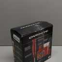 OVENTE Immersion Hand Blender, 300W Electric Handheld Portable Stick Mixer Set with 2 Mixing Speed, Stainless Steel Blades, Egg Whisk Attachment, Mixing Beaker and BPA-Free Food Chopper, Red HS565R