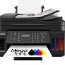 Canon G7020 All-in-One Printer Home Office | Wireless Supertank (Megatank) Printer | Copier | Scan, | Fax and ADF with Mobile Printing, Black, Works with Alexa