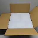 12 Pack XXX-Large Modular Clear Plastic Stackable Shoe Storage Organizer for Closet, Space Saving Versatile Sneaker Shoe Rack Containers Bins Holders, Portable Closet Organizers and Storage, Black