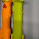 CHIWAVA 3 Pack 9" Squeaky Latex Dog Toys Standing Stick Animal Puppy Fetch Interactive Play for Small Medium Dogs