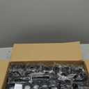 Room Divider No Drilling Curtain Rod Wall Divider for Room Separation, 4-10ft(H) 28-114inch(W) Adjustable, Heavy Duty Partition Space Separator Freestanding Tension Curtain Stand, Black