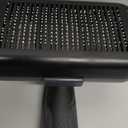 Swihauk Self Cleaning Slicker Brush - Skin Friendly for Dogs & Cats, Deshedding Grooming Tool for Shedding Hair, Puppy Brush for Haired Pets (Gray)