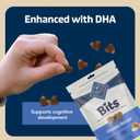 Blue Buffalo Bits Soft Dog Treats for Training, Made with Natural Ingredients & Enhanced with DHA, Chicken Recipe, 19-oz Bag