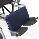 NYOrtho Wheelchair Leg Rest Pad – Cushioned Calf Support & Lower Leg Stabilizer – Non-Slip Vinyl Wheelchair Accessory with Quick-Release Straps, Easy to Clean, Pressure Relief – 16x9 in - Made in USA