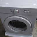 Euhomy Compact Dryer 1.8 cu. ft. Portable Clothes Dryers with Exhaust Duct with Stainless Steel Liner Four Function Small Dryer Machine, Suitable for Apartments, Dorm, RVs, White