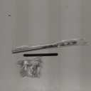 4pcs Heavy Duty Floating Shelf Brackets for 3/4" to 1.75" Boards, Invisible Blind Shelf Support Kit with CNC Drilling Jig, Double-Threaded Rods for DIY Custom Floating Shelves, 125lbs (6 inch-4pcs)