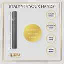 5 Pack Modern Aluminum Waterproof Mezuzah Case, Made in Israel, Fit up to 5" / 12cm Mezuzah Scroll, Easy Peel and Stick (Scroll Not Included)