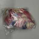 Meseey Patriotic Bows for Wreaths Large Burlap Red White Blue Stripe Stars Bow for 4th of July Independence Day Decor,Decorations Bunting Indoor Outdoor Decor and Patriotic Party (12x9.4 inch)