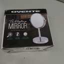 OVENTE 6'' Tabletop Vanity Makeup Mirror, Polished Chrome MNLT60CH1X7X