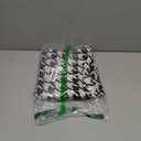 Women's Casual Loose Checkered Wide Leg Pants High Waist Black M