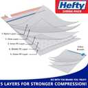 Hefty Shrink-Pak - 2 Medium, 2 Large, 2 XL Vacuum Seal Storage Bags  Space Saver Bags for Clothing, Pillows, Towels, or Blankets, 6 Pc Set