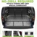 Truck Bed Extender Exclusive (No Drill Direct Bolt-on) for Tundra 2007 2008 2009 2010 2011 2012 2013 2014 2015 2016 2017 2018 2019 2020 2021 2022 2023 2024 2025 2026