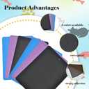 kathson 6 Pcs Cat Nail File Scratcher,Cats Scratch Stickyback Sandpaper Replacement Dog Nail Paw Scratch Pad with Hanging Hole Nail Files Scratching Strips for Pet Manicure Pedicure (Blue,11''x14.9'')