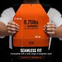 VEVOR Weight Vest Plates, 8.75LBS Pairs, Premium Steel Weighted plates, Additional Weight for Weight Vests, for Strength Training, Running, Fitness, Heavy Workouts