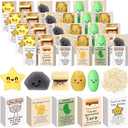 Wettarn 75 Sets Appreciation Gifts Cute Stress Balls with Support Boxes Bulk Party Favors for Employee Coworker Team Group Stuffers Office Prizes Positive Desk Decor