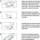 for Google Pixel 7a 2023 Full Coverage Screen Protector, [2 Pcs] Black Silk 9H Hardness Tempered Glass Screen Protector for Google 7a 6.1", Bubble Free, Anti-Scratch (Full Cover)