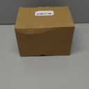 Tianifa 6pcs Gold Spice Jars, 4 oz Glass Seasoning Bottles, Spices Container, Empty Spice Jars, Square Spice Bottles with Airtight Plastic Caps with Shaker Lids