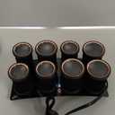 T3 - Volumizing Hot Rollers LUXE | Premium Hair Curler Set for Long Lasting Volume, Body & Shine | Set of 8-4 XL (1.75") & 4 Large (1.5)