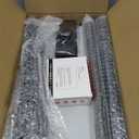 Heavy Duty Overhead Camera Desk Mount Stand 14.5"-41" with 1/4" Screw, 3-Section 360Rotatable Detachable Articulating Boom Arm with Enlarged Handle C Clamp, Tabletop Light Stand for Streaming Vlog