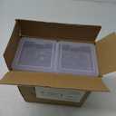 novelinks Clear 4" x 6" Photo Organizer with Handle – 16 Transparent Inner Photo Storage Cases 