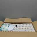 50Pack 1oz Amber Glass Dropper Bottles with Gold Lids, Funnels, Droppers, Extra Caps & Labels  Leakproof, UV Resistant 30ml Empty Bottle for Tinctures, Essential Oils, Beard, Hair Oils