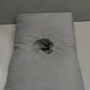 Ear Piercing Pillow for Side Sleepers with a Big Hole, Adjustable Height Ear Pillows for Ear Pain CNH, Pain Relief Sleeping, Skin-Friendly & Washable Pillowcase (20 x 13 x 4.5 inches - Gray)