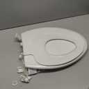 Mayfair NextStep2 Toilet Seat with Built-In Potty Training Seat, Slow-Close, Removable that will Never Loosen, Elongated, White