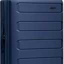 Traveler's Choice Pagosa Hardshell Expandable Luggage with Spinner Wheels, Navy, 26-Inch Medium