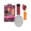 Real Techniques Better Blending Days Limited Edition 4-Piece Holiday Makeup Gift Set, Makeup Sponge, Makeup Brush & Cleansing Tools, Vegan & Cruelty-Free Beauty Kit
