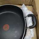 T-Fal Specialty Nonstick Saute Pan with Glass Lid 5 Quart, Oven Broiler Safe 350F, Cookware, Deep Frying Pan with Handle, Skillet, Kitchen, Pots and Pans, Dishwasher Safe, Black
