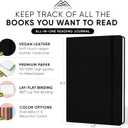 PRODUCTIVITY STORE Reading Journal, Book Journal & Book Tracker - Best Gifts For Book Lovers & Gifts For Readers - 65 Book Reviews - A5, 5.8 x 8.3 - Black