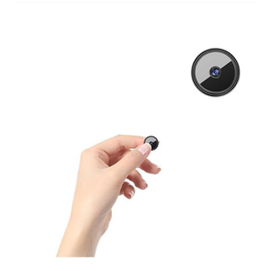 RFAWKNG 1pcs Hidden Camera with Audio/Video Mini Small Spy Home Indoor Night Vision Motion Detection Baby Monitor Wireless Outdoor Nanny WiFi espias Security Secret (1, Black, mini)