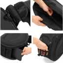 Motorcycle Saddle Bags, Powersports Saddle Bags, Waterproof Saddlebags Luggage Bag, Full Face Helmet Storage Bag, Motorcycle Pillion Seat Bag.