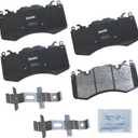 Bendix Priority1 CFM1426 Semi-Metallic Front Brake Pads for Land Rover Defender 90 2021, Defender 110 2021, Discovery 2021, Range Rover 2014-2010, Range Rover 2021-2016, Range Rover Sport 2022-2010