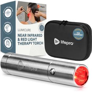 Lifepro Infrared & Red Light Therapy Device for Joints & Muscles Pain Relief, Portable Near Infrared Light for Body & Face Inflammation, Compact & Effective Design - Use 3 wavelengths
