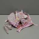 10M/32Ft Triangle Bunting Banner, 36 Pcs Cotton Fabric Flags Pennant Garlands for Birthday Party, Wedding, Baby Shower, Outdoor and Home Decorations (Pink)