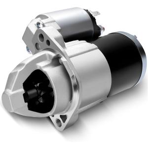 New Starter Replacement for Dodge for Caliber 2.4L 2007-2012 for Jeep for Patriot 2.0L 2007-2014 for Compass 2.4L 2007-2014, M0T32071 SMT0341, 1.1kW/12 Volt Starter