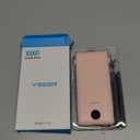 VEGER Portable Charger with Built-in AC Plug and Cables, All in One 10000mAh Ultra Slim Power Bank Travel Essentials, Fast Charging Battery Pack Compatible with iPhone, Samsung, Android (Crepe)